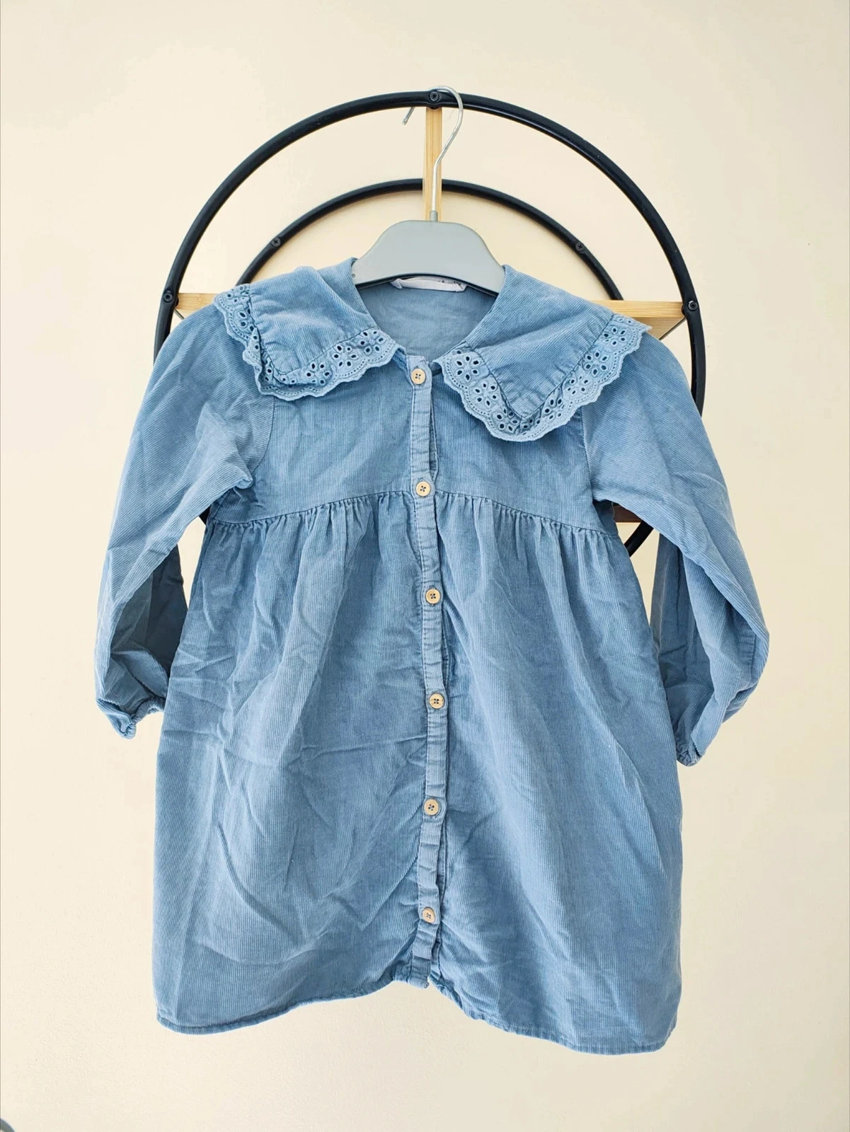 4 5 ans robe côtelée a col Zara 110 cm